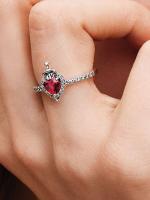 Pandora - Anillo DE LA Reina Malvada DE LOS Villanos de Disney - Plata de Lei - details 1