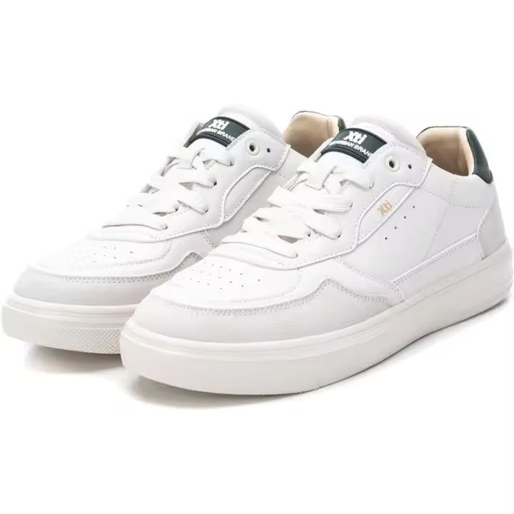 Xti - zapatillas de moda para hombre en color blanco, moda urbano con detalles de marca - 1