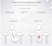 Soporte Lumbar Para Cintura En Malla Transpirable Protección Diaria Para Adultos Tallas S M L XL Regalo Ideal Para Fitness - details 3