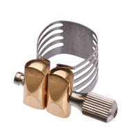 Ligadura De Saxofón Compacta Y Duradera Con Ajuste Por Tornillo Para Saxofón Alto Material Plástico/Rubber Duro Accesorio Musical - details 6