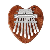 Mini Kalimba De Madera Sólida 8 Teclas Instrumento Musical Portátil Para Niños Y Adultos Principiantes Regalo De Navidad - details 7
