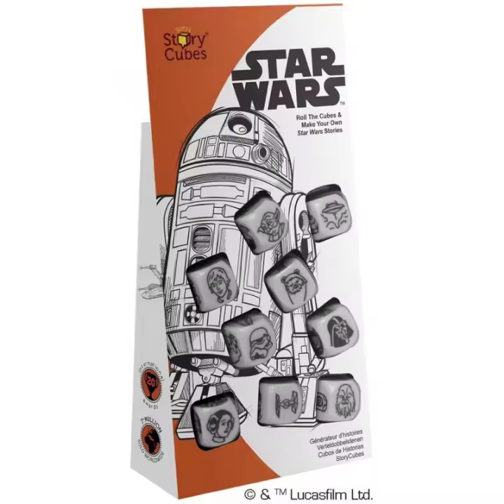 Asmodee Story Cubes Star Wars - Juego de Mesa para Todas las Edades - 1