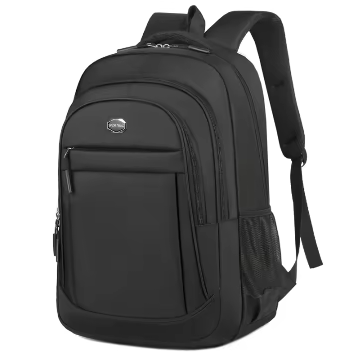 Mochila Grande Para Hombres Y Mujeres Para Viaje Oficina Escuela Y Comunicación Mochila Suave De Oxford Cierre De Cremallera - 1