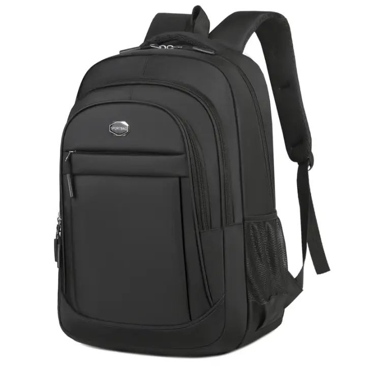 Mochila Grande Para Hombres Y Mujeres Para Viaje Oficina Escuela Y Comunicación Mochila Suave De Oxford Cierre De Cremallera - 1