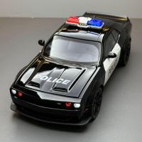 Modelo De Coche Deportivo De Aleación Challenger Redeye Hellcat Police 1:22 Con Sonido Y Luz Juguete De Colección Decoración Regalo - details 13