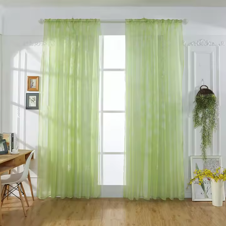 1pc Cortinas Navideñas Festivas Con Estampado De Copos De Nieve Crea El Ambiente Perfecto Para La Fiesta Material De Poliéster Tela Tejida Estilo Americano - 1