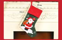 Gruesas Medias De Navidad Coloridas Con Bordado De Santa Claus Bolsas De Regalo De Navidad Decoraciones Colgantes - details 8