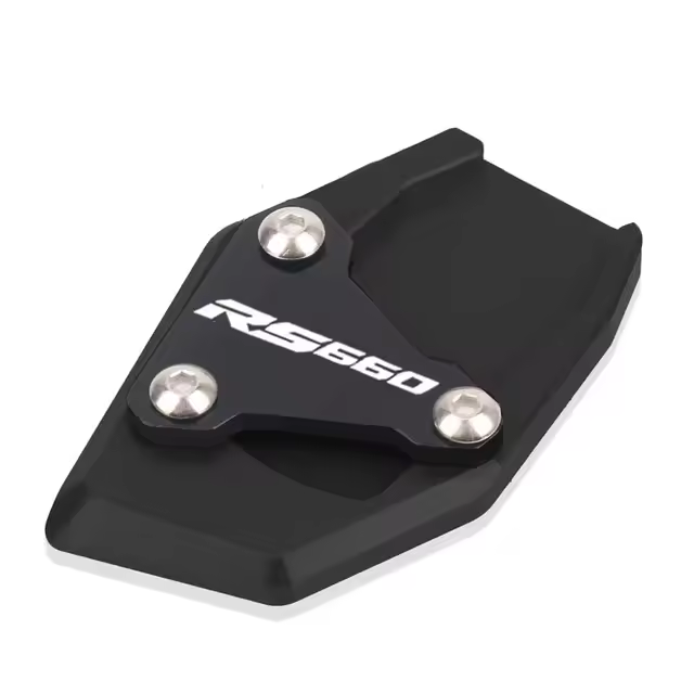 Soporte De Estandarte Lateral Para Motocicleta Aprilia RS660 2020-2023 Alargamiento De La Placa De Soporte De Pies Accesorio De Moto Material De Aluminio - 1