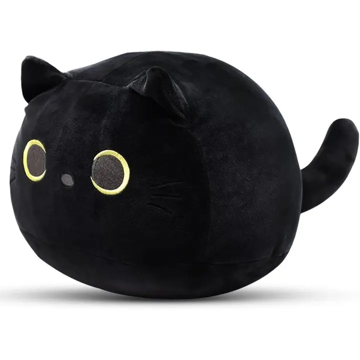 Muñeco de Plush de Gato Negro de 7,1 in, Muñeco de Gato Negro, Juguetes de Plush de Gato Negro, Plush de Gato Negro - 1