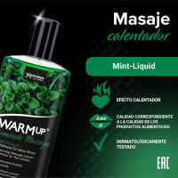 JOYDIVISION ACEITE DE MASAJE EFECTO CALOR WARM UP SABOR MENTA 150ML - details 0