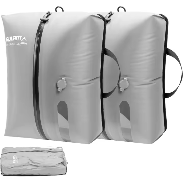 Bolsas de Vacío de TPU para Viajes, Cubos de Embalaje de Compresión Reutilizable para Maletas/Equipaje/Mochila, Bolsas de Sellado al Vacío con Cremallera Hermética IP67, Impermeable y Ahorra - 1