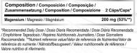 Citrato de Magnesio Capsulas - 200 mg de magnesio elemental - 120 cápsulas veganas para 2 meses - Citrato Magnesio - Citrato de Magnesio - Magnesio Capsulas - Magnesium Citrate - Magnesio Citrato - details 0