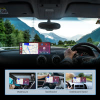 Reproductor MP5 Portátil De 10.26 Pulgadas Con Carplay Y Android Auto Pantalla Táctil BT Inalámbrico Radio Para Coche Soporte WiFi Y Control De Volante - details 2