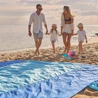 Manta De Playa Impermeable Y a Prueba De Arena Para 3 Adultos Manta De Picnic Al Aire Libre Para Viajes Camping Y Senderismo - details 5