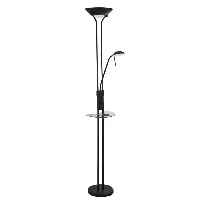 Policarbonato transparente negro de acero del plantador de Corless llevó 22,4 W 3000K - 1