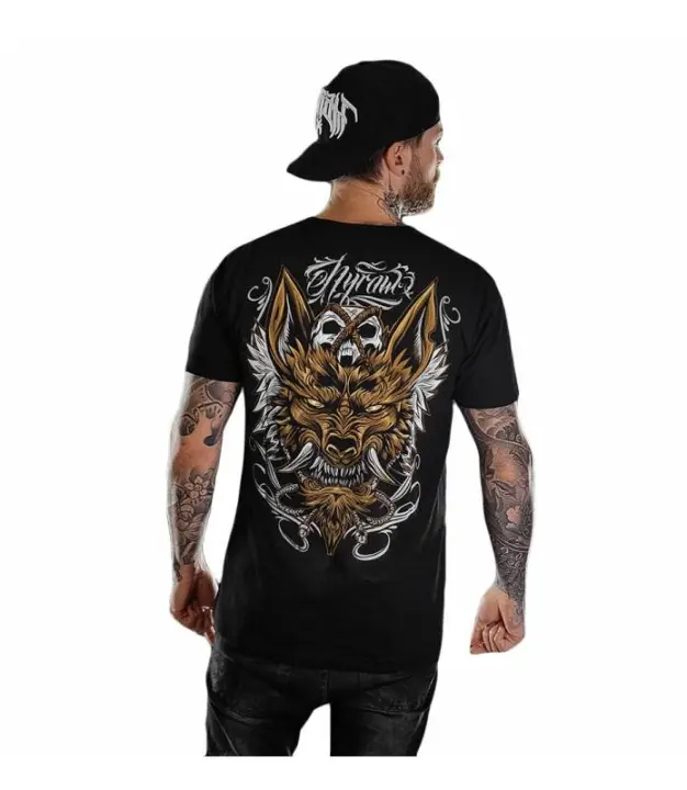 Camiseta Hombre Kitsune manga corta HYRAW TSH-KITSUNE - 1