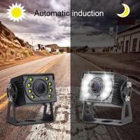Cámara De Retrovisora Para Camión Con Visión Nocturna Impermeable Pantalla Trasera Para Vehículo Adecuado Para Camiones/Tráileres/Pickups/RV - details 6