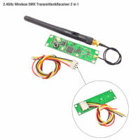 Transmisor y receptor inalámbrico, placa PCB 2 en 1 con antena para luz de escenario, 5 piezas, 2,4 Ghz, DMX 512 - details 3