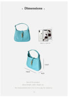Bolso De Hombro Para Mujer UBELLIN 2023 De Cuero Verídico Diseño Vintage Retro Con Hebilla De Caballo Pequeño Bolsos De Atrás De Lujo - details 2