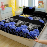 Sábana Fitted Moderna Y Sencilla Con Estampado Animal En Mate Cubierta De Cama Para Dormitorio Sin Almohadillas De Algodón 100% - details 1