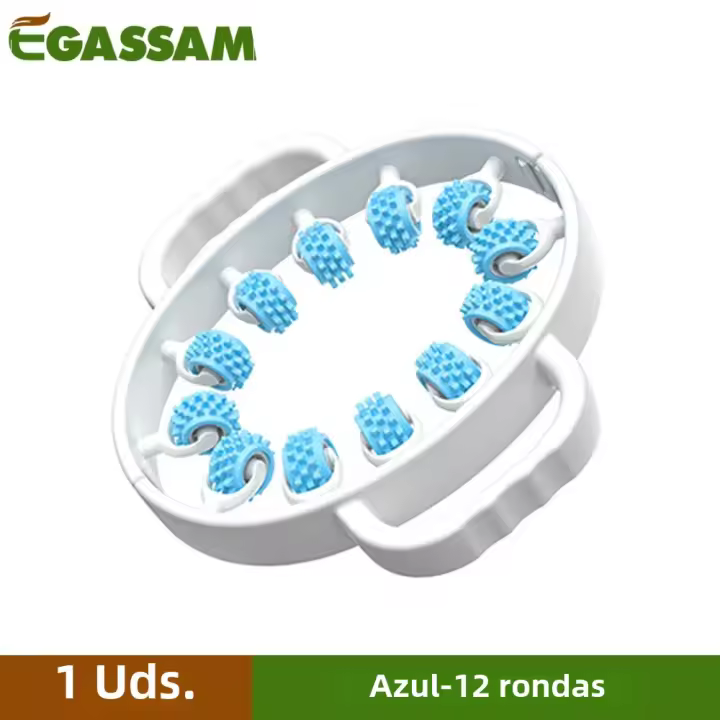 Masajeador muscular de 1 pieza, que utiliza tecnología de rodillos convergentes y divergentes, utilizado para rodillos masajeadores anticelulitis de piernas hechos de - 1