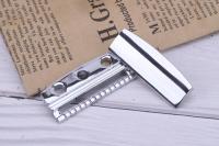 Cabeza De Afeitar De Seguro Yaqi Edged Chrome Unica Para Hombres Material De Aleación De Zinc Tamaño 42mmx17mm - details 9