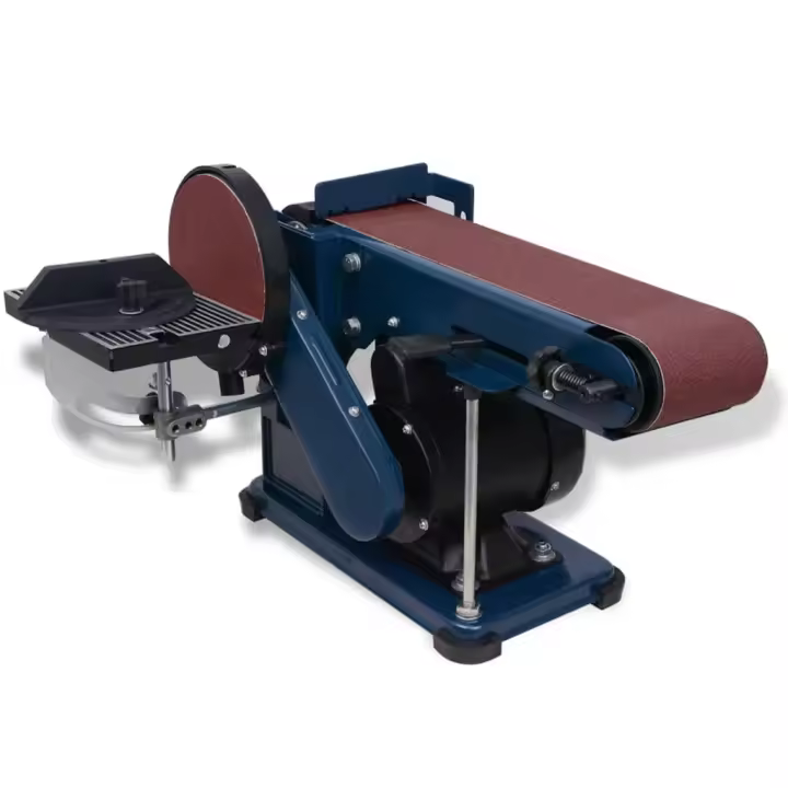 vidaXL Lijadora de banda de disco 375 W - 1