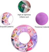 Flotador de Natación para Niños, Flotador Inflables 55cm Bebé Inflable Anillo de Piscina Flotador Hinchable Infantil Dibujos para 3-6 años Juguetes de Verano, Frozen - details 1