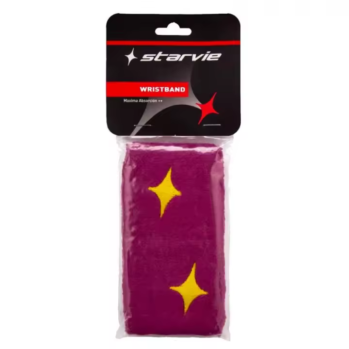 Starvie Muñequeras Moradas de Alta Sujeción y Máxima Absorción - 1