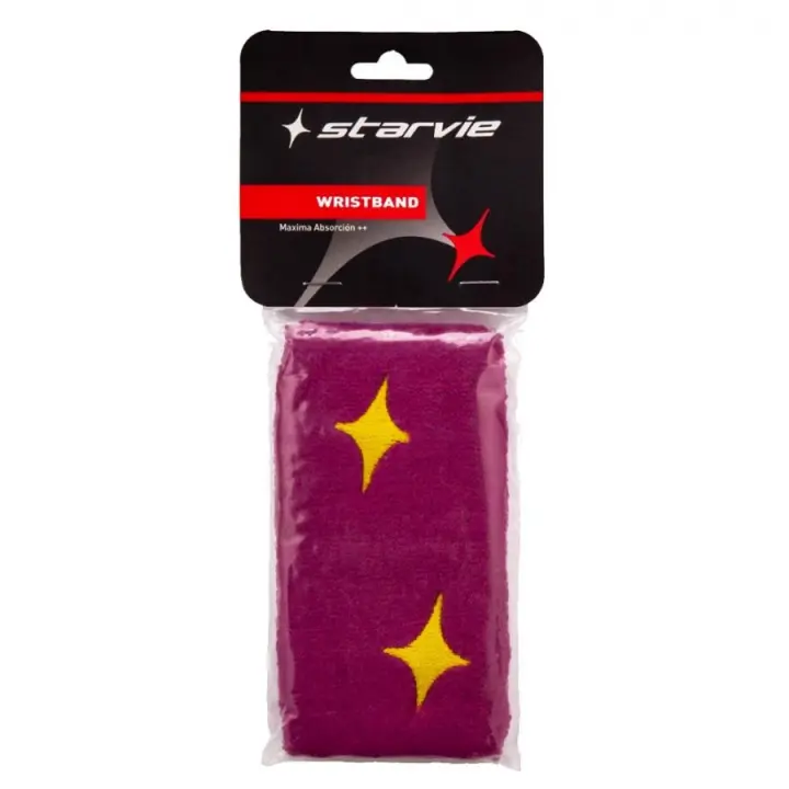 Starvie Muñequeras Moradas de Alta Sujeción y Máxima Absorción - 1