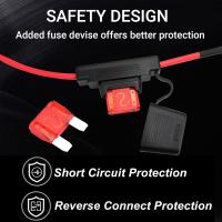 Kit De Arranque De Saltar Para Herramientas Eléctricas Milwaukee M18 Cable De Poder 8AWG Igniter De Batería De Coche Emergencia Automotriz - details 9