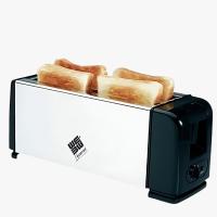 Tostador de Acero Inoxidable para 4 Rebanadas – Calentamiento Rápido, 6 Niveles de Tostado y Botón de Parada - details 1