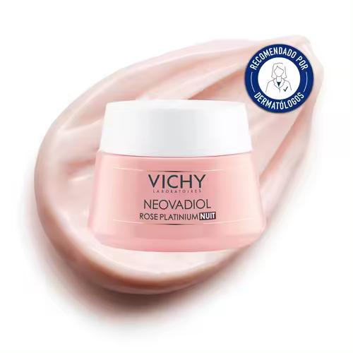 Vichy Neovadiol Rose Platinium Crema Noche Luminosidad Calcio 50 Ml. - 1