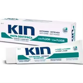 Kin Pasta Dental Con Flúor Y Aloe Vera 125Ml - 1