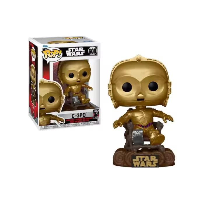 Funko Pop C 3PO Star Wars 609 - Figura Coleccionable 10cm - 1