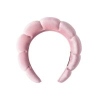 Cinta De Tela De Cielo De Terciopelo Vintage Para Mujeres Y Niñas Accesorios De Baño Y Spa Cinta Para Lavado De Cara Y Muñeca Estilo Decorativo - details 4