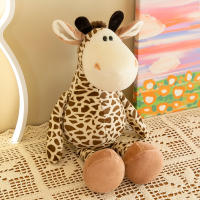 Muñeco De Peluche De Animales Del Bosque 25-35cm Conejo Perro Elefante León Tigre Zorro Mono Juguete Suave Para Niños Regalo De Cumpleaños - details 2