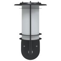 vidaXL Aplique de exterior con sensor acero inoxidable negro - details 3