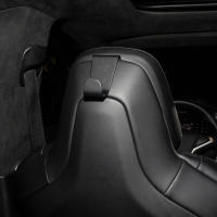 Gancho De Chaqueta De Aleación De Aluminio Soporte De Espalda Duradero Para Asiento De Coche Acessorios Interiores Para Tesla Model S X - details 4