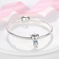 Encantadores Colgantes De Animales De Plata Para Mujer Joyería De Pulsera Y Collar Forma Irregular Sin Certificación - details 7