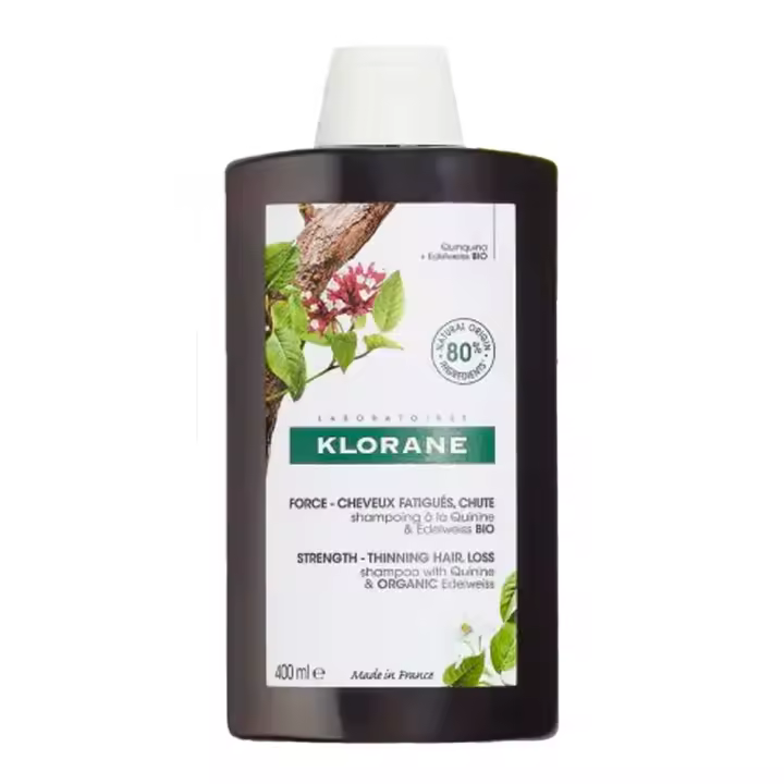 Klorane Champu a la Quinina y Edelweiss 400ml - 1