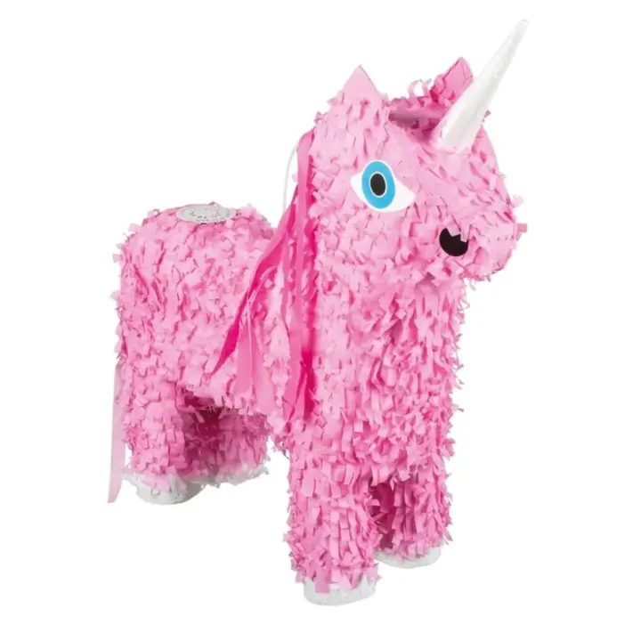 Piñata mexicana Unicornio romper 47 x 39 cm - 1
