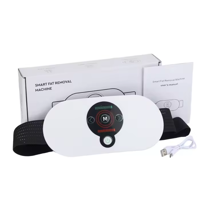 Cinturón de Adelgazamiento Abdominal Eléctrico Quemador de Grasa con Vibración de Alta Frecuencia para Mujeres Estilizador de Cuerpo y Espalda Masaje con Forma Corporal - 1