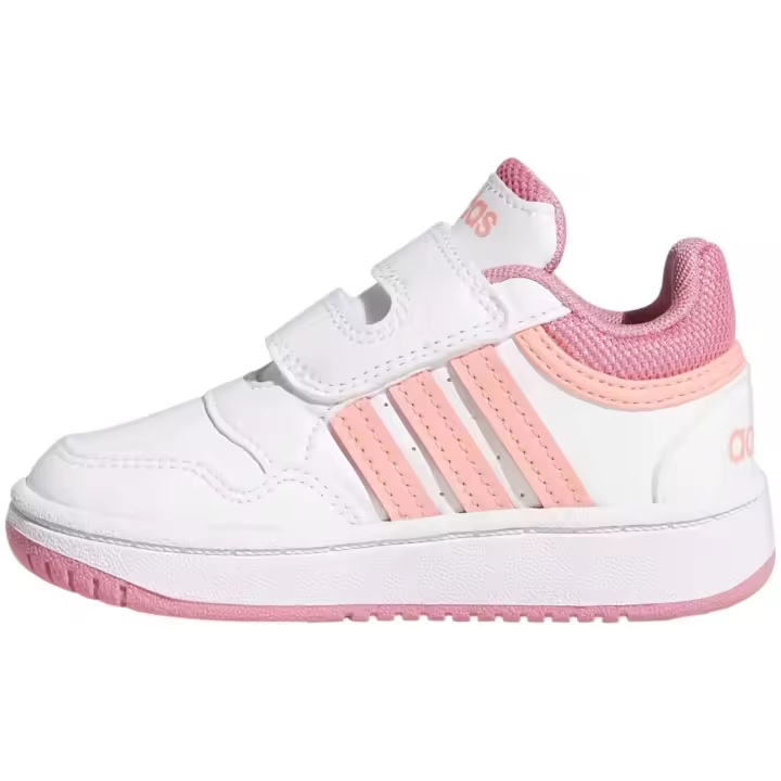 Zapatillas Adidas Hoops 3.0 Cf para niñas en color blanco - 1