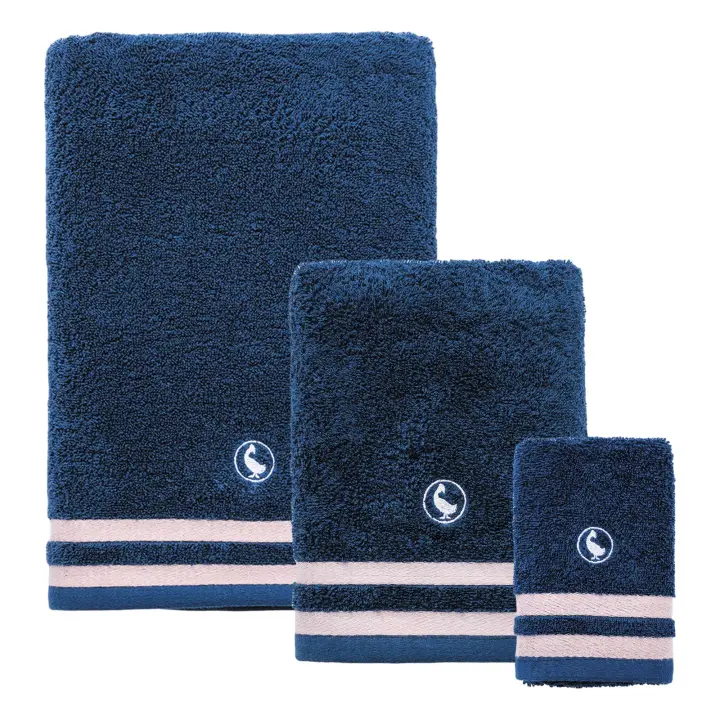 Set de Toallas de Baño 100% Algodón 500GSM Blanco El Ganso - (Cara 30x50cm + Manos 50x90cm + Ducha 70x140cm) - 1