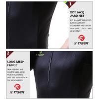 X-TIGER Camiseta De Ciclismo Para Hombre MTB Ropa De Bicicleta Verano Transpirable Secado Rápido Con Bolsillos Cierre Completo - details 6