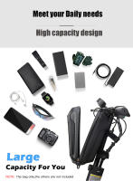 Bolsa De Manillar Reflectante Para Patinete Eléctrico Xiaomi M365 Bolsa De Almacenamiento Impermeable Con Carcasa Rígida De EVA Accesorios Para Bicicletas Eléctricas - details 3