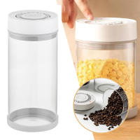 Jars De Vacío Eléctricos Para Alimentos Organizador De Cocina Para Almendras Frutas Y Cereales Contenedor De Conservación De Capacidad Grande Material Vidrio Y Plástico - details 8