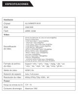 Caja Android TV 4K, 4GB RAM + 32GB ROM, Android 11.0, Amlogic S905Y4 Quad-Core, WiFi 2.4G/5G + Bluetooth 5.2, 4K@60fps H.265, HDMI 2.1, USB 2.0, Soporte YouTube, con Control Remoto - details 8