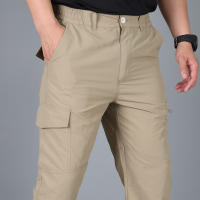 Pantalones Casuales Para Hombre Talla S-5XL Trousers Militar Táctico Pantalones De Campo Transpirables Impermeables Con Multípocket - details 1